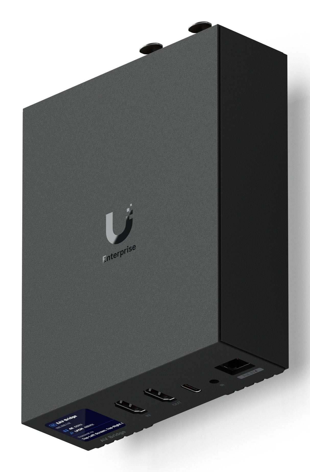 Ubiquiti Eav-Bridge Enterprise Audio/Video Bridge 4k60 Hdmi Xlr Poe+