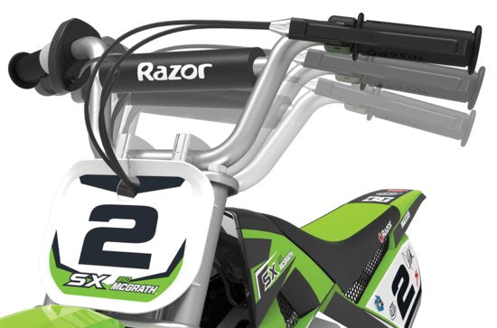 Moto Para Niños Motor Eléctrico Razor Sx350 Dirt - Verde