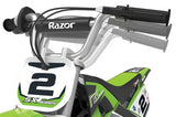 Moto Para Niños Motor Eléctrico Razor Sx350 Dirt - Verde