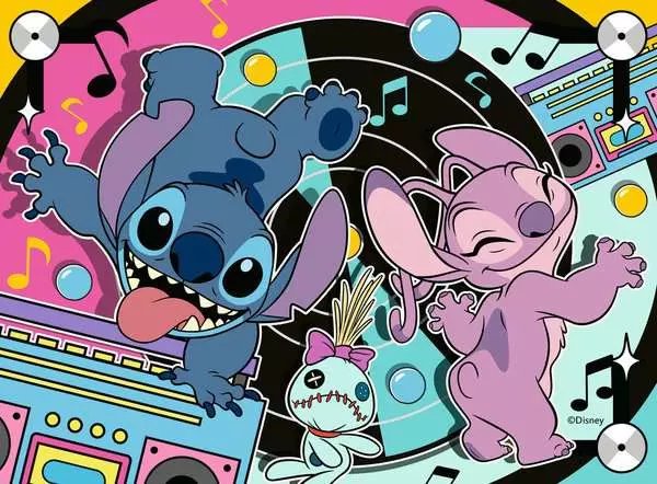 Puzzle 100el Stitch Swi Eta Disney