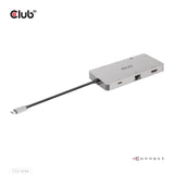Club3d Usb-9-In1-Hub Usb-C > Hdmi/Vga/2xusb/Usb-C/Rj45/Sd Retail