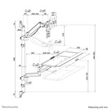 EAN 8717371443702 - Neomounts WL90-325BL1 estacion de trabajo sentado o de pie imagen 16