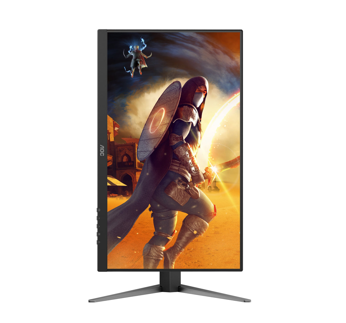 Monitor Aoc 27"  27g4ha 1920 X 1080 Pixeles Full Hd Led Negro, Rojo