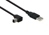 Good Connections Usb2.0 Cable A-B-Abajo Angulado. 3m