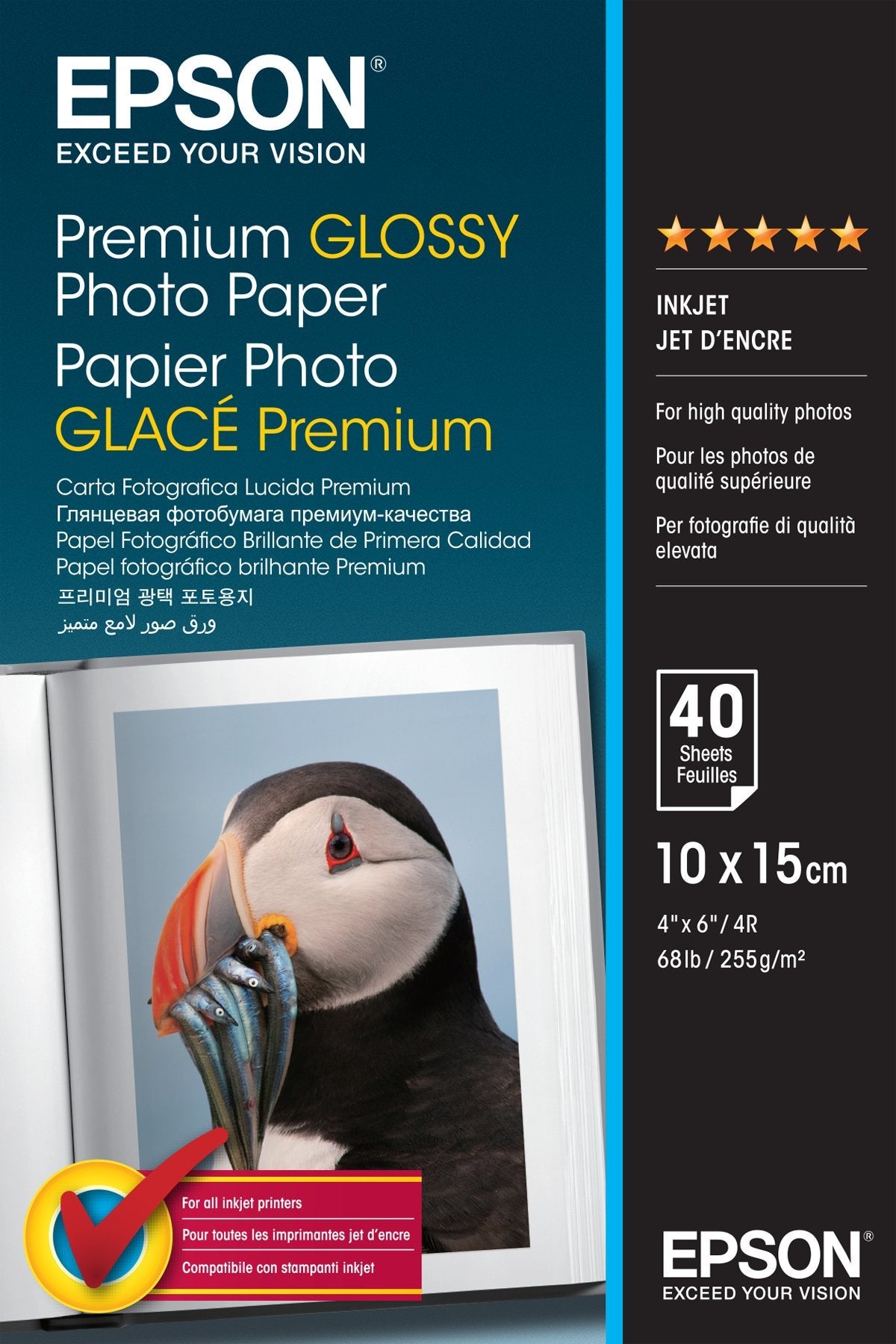 EAN 8715946384337 - Epson Premium Glossy Photo Paper Blanco Brillo extra imagen 1