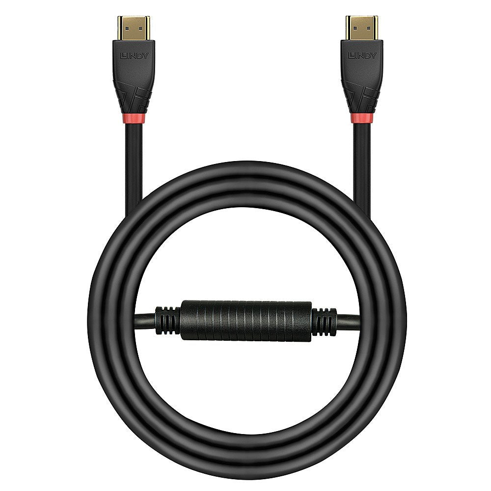 Lindy Active Hdmi 2.0 18g Cable. M/M. Black. 30m