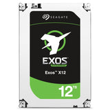 Hd Seagate 3,5" 12tb Sata Exos X12 7200rpm 256mb 512e Heliu