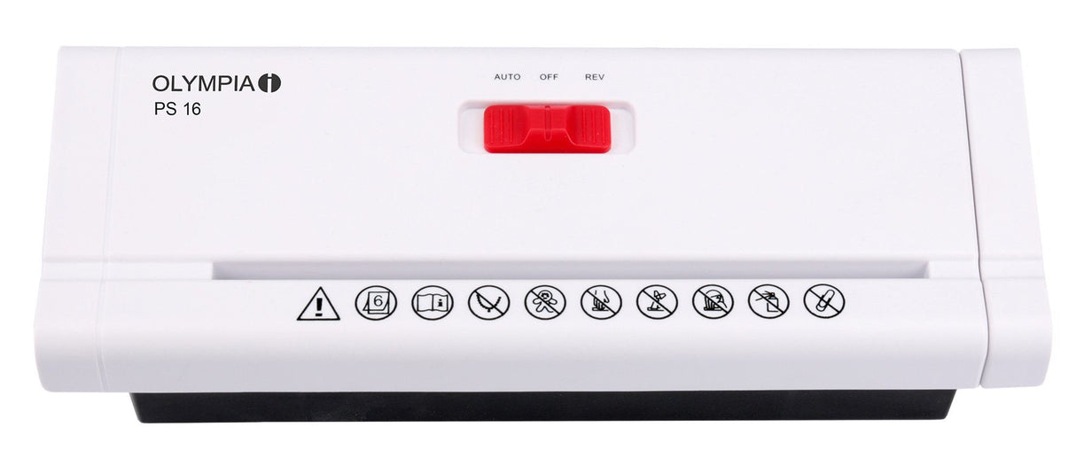 Destructora De Papel Olympia Ps 16 Blanca