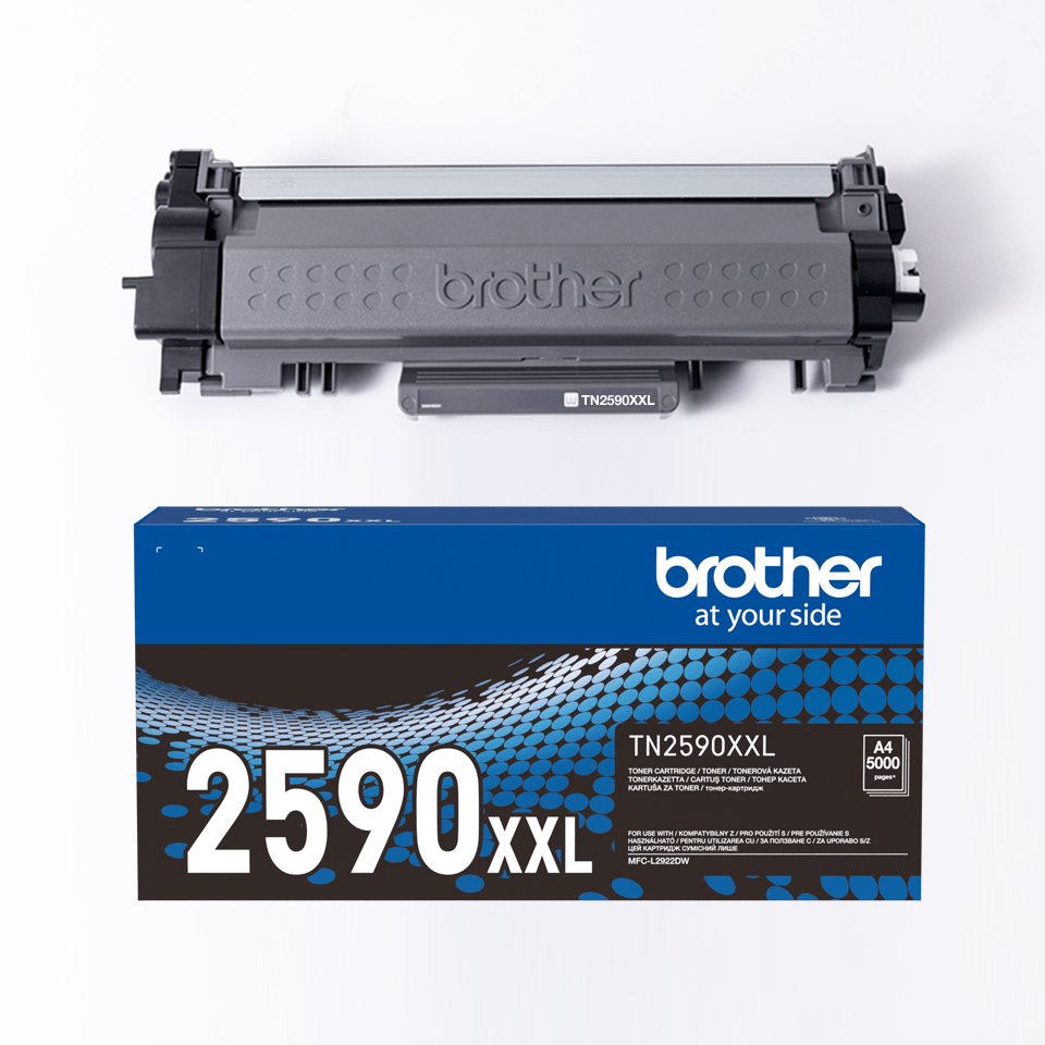 EAN 4977766830379 - Brother TN-2590XXL cartucho de tóner 1 pieza(s) Original Negro imagen 3