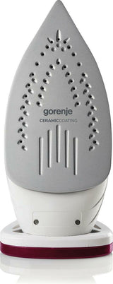 Plancha De Vapor Gorenje Sih3000rbc Plancha De Vapor, 3000 W, Capacidad Del Depã³sito De Agua 350 Ml, Vapor Continuo 40 G/Min, Rojo/Blanco