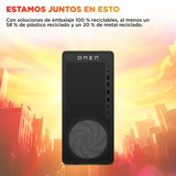 Pc Gaming Hp Omen 16l Tg03 0070ns Amd Ryzen 7 8700f 16 Gb Ram 1 Tb Ssd Geforce Rtx 5060 Ti Windows 11 Home Negro Sombra