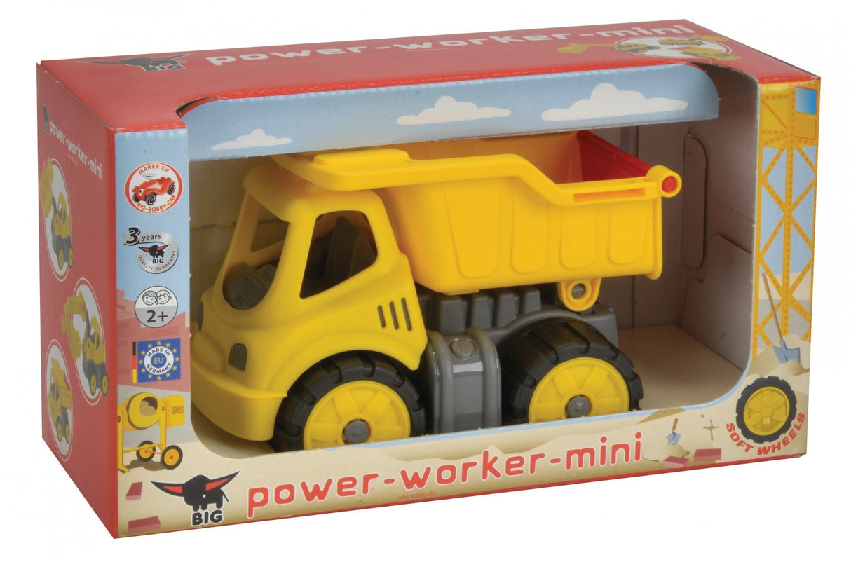 Big Power Worker Mini Tipper, Vehículo De Juguete 800055801