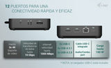 EAN 8595611707476 - i-tec USB-C DP Dual HDMI Docking Station with Power Delivery 100 W + Universal Charger 100W imagen 10