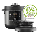 Tefal Cy7788 Olla Multifunción Turbo Cocina Y Fry, Negro