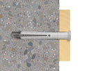 EAN 4006209503539 - Fischer 50353 tornillo de anclaje y taco 50 pieza(s) Juego de enchufes de pared y tornillos 80 mm imagen 5