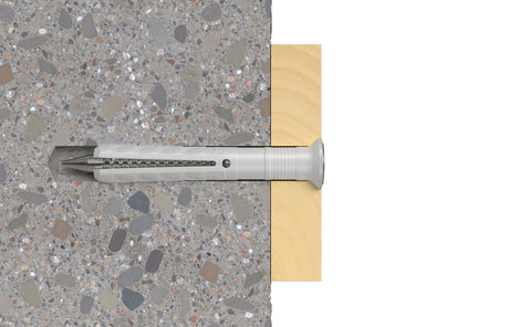 EAN 4006209487945 - Fischer 48794 tornillo de anclaje y taco 100 pieza(s) Juego de enchufes de pared y tornillos 120 mm imagen 5