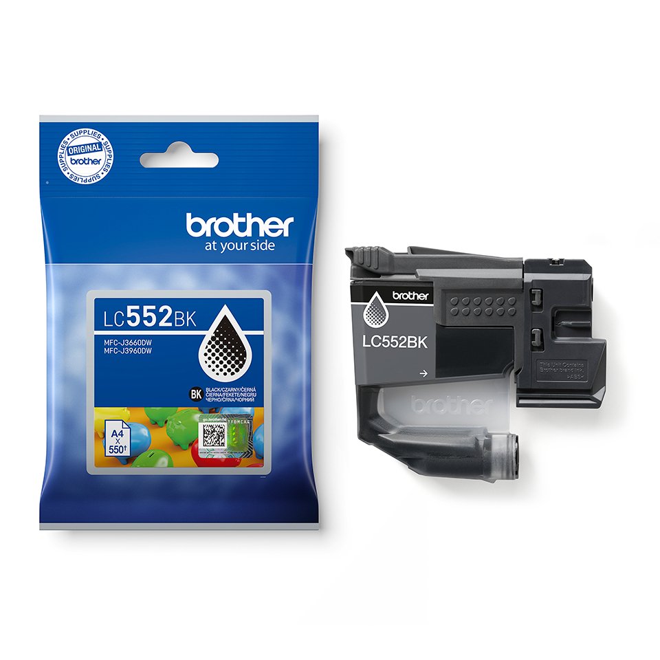 Tinta Brother Lc552bk Ink Black