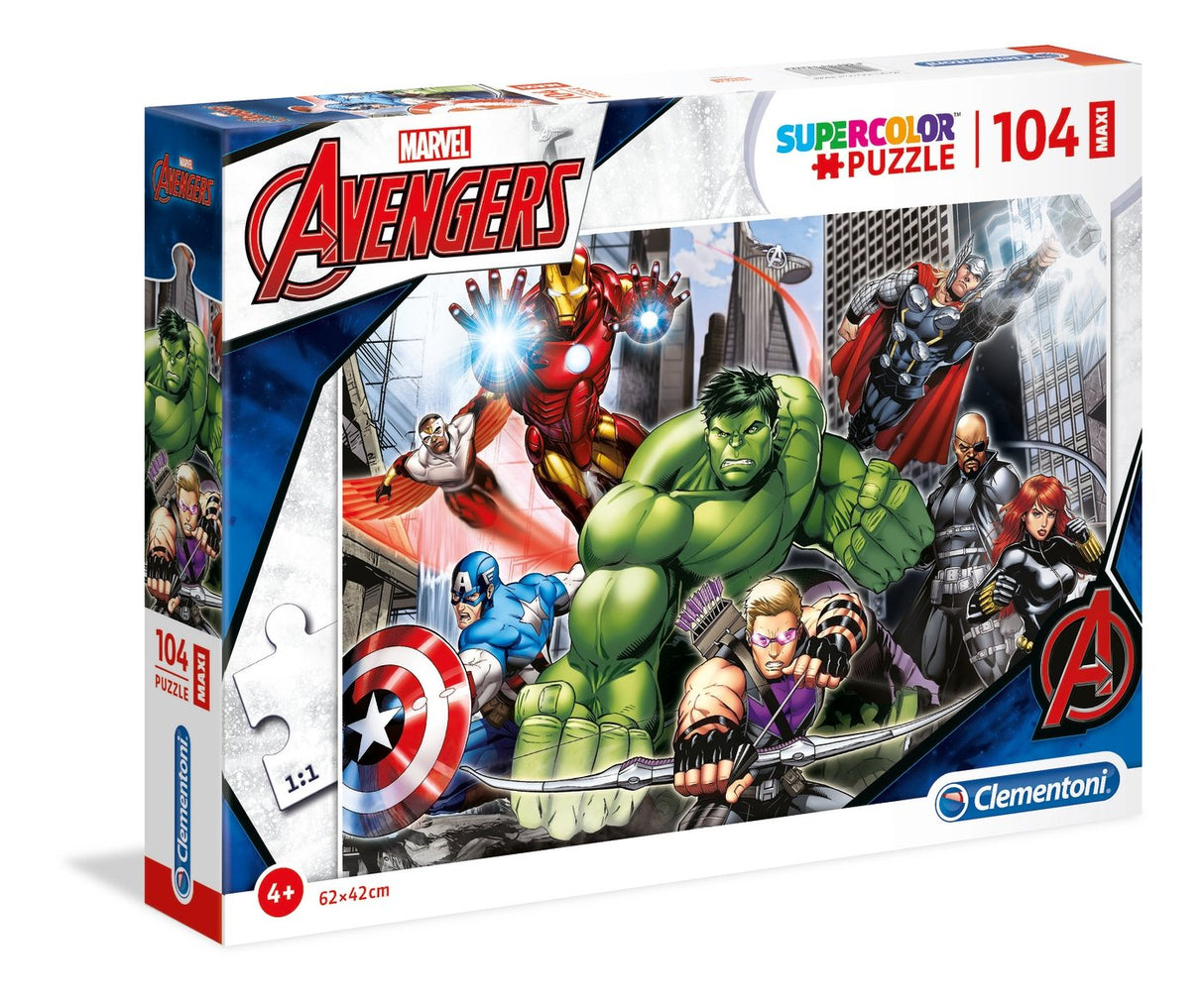 Puzzle Vengadores Avengers Marvel 104pz Maxi
