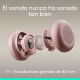 Logitech Zone Wired 2 Headset, Rose