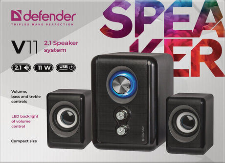 EAN 4714033651110 - Defender V11 Negro Alámbrico 11 W imagen 4