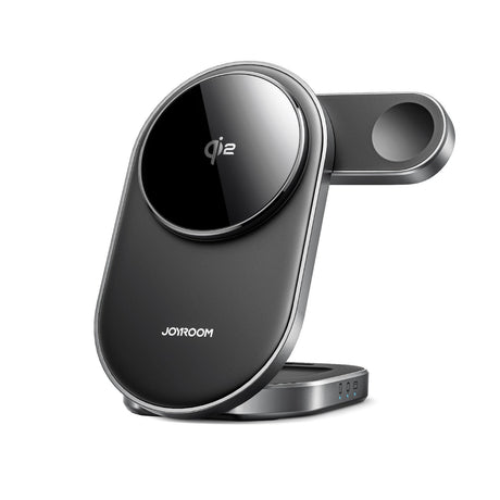EAN 6941237127082 - JOYROOM JR-W17 cargador de dispositivo móvil Smartphone, Ver, Auriculares Negro Campo magnético terrestre imagen 1