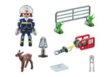 Playmobil 71467 City Action Feuerwehr-Tierrettung, Juguete De Construcción 71467