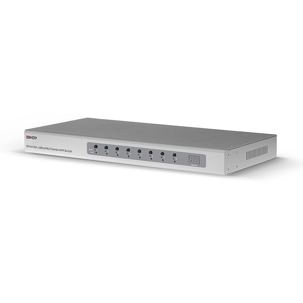 EAN 4002888395267 - Lindy 39526 interruptor KVM Montaje en rack Plata imagen 2