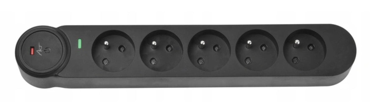 EAN 5906721173007 - ART F2110 base múltiple 3 m 5 salidas AC Interior Negro imagen 13
