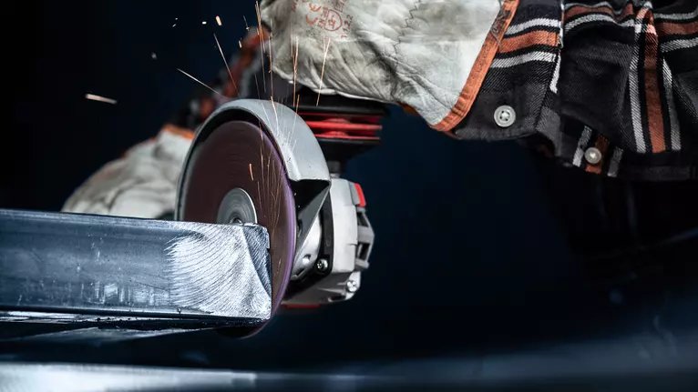 Disco Abrasivo De Vellón Bosch Professional Expert N477 Scm, Ø 115 Mm, Agujero Grueso Ø 22 Mm, Para Amoladoras Angulares Pequeñas 2608901265