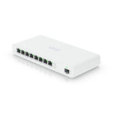 Ubiquiti Uisp-S-Eu Gigabit Poe Switch For Micropop Applications, 8x Gbe Rj45 Ports With Passive Poe, 1x Sfp, 110w