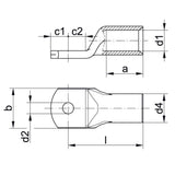 Klauke 4r12ms, 25 Mm², M12, 25 Unidades(E)