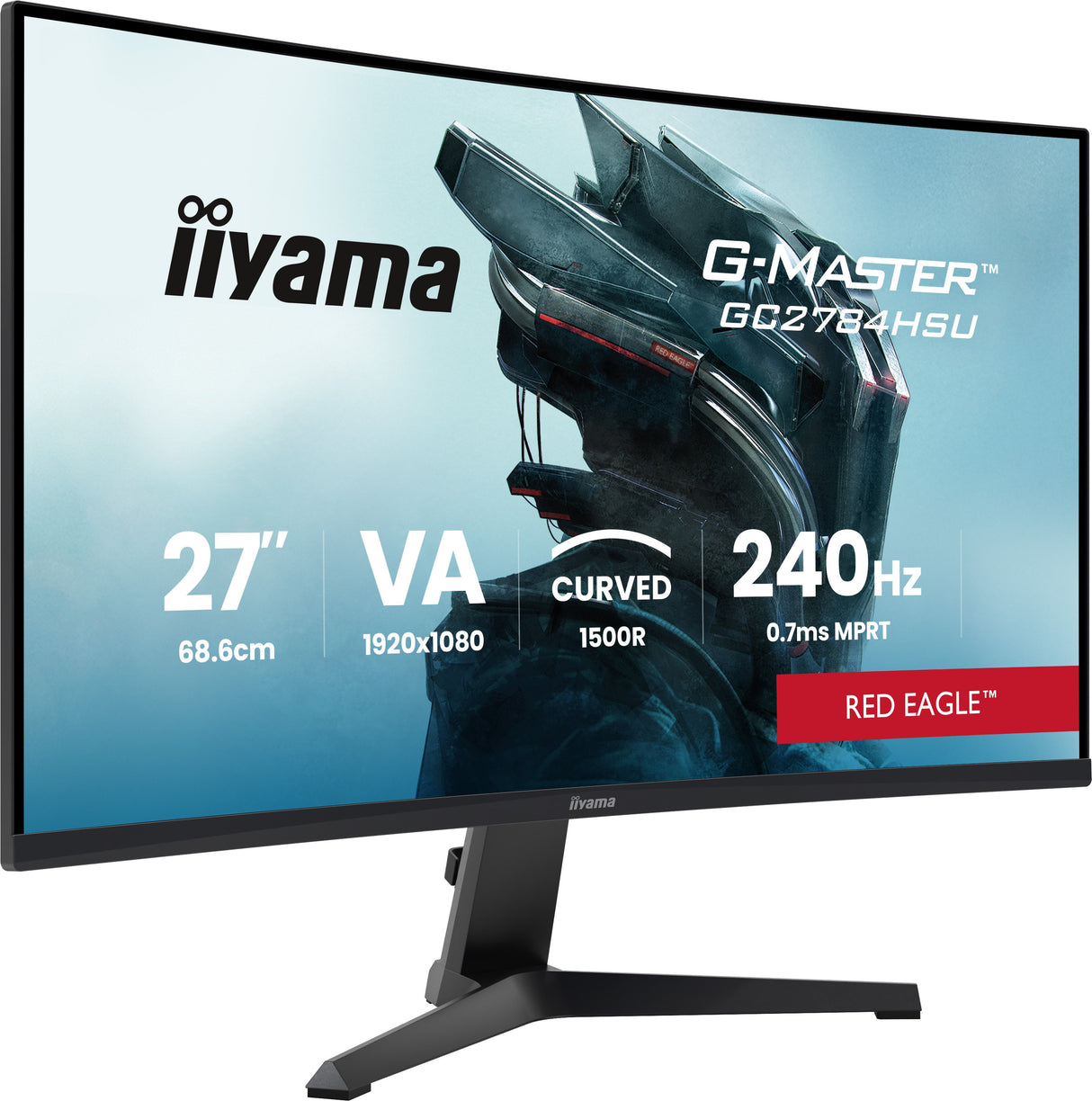EAN 4948570127580 - iiyama G-MASTER GC2784HSU-B1 pantalla para PC 68,6 cm (27") 1920 x 1080 Pixeles Full HD LCD Negro imagen 2