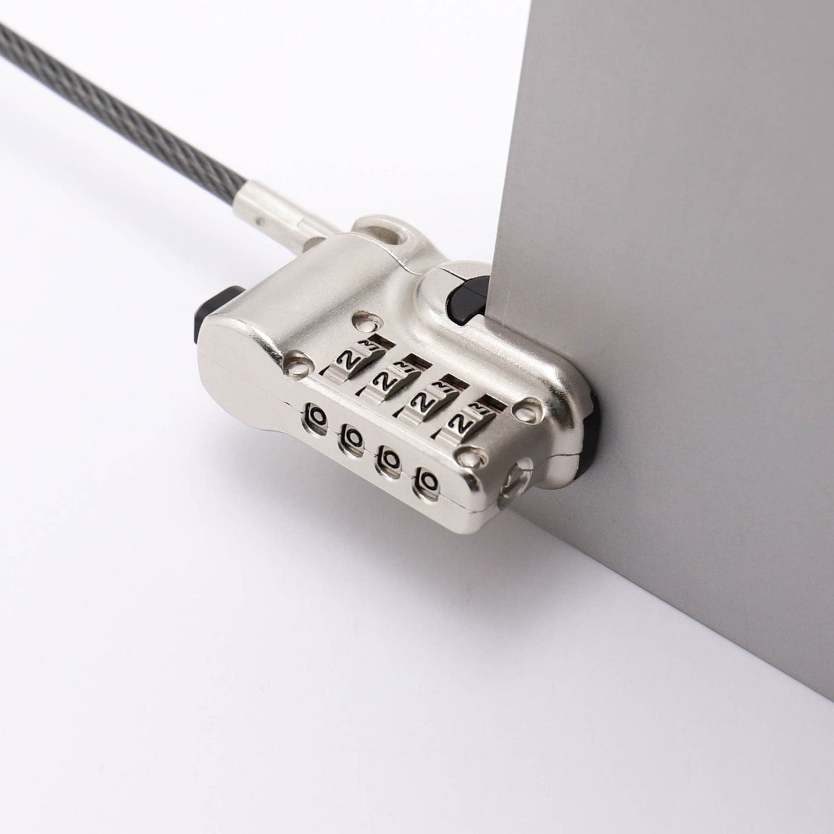 Dicota D31742 Cable Antirrobo Plata 2 M