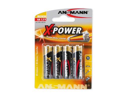 1x4 Ansmann Alkaline Mignon Aa Lr 6 X-Power 1x4 5015663