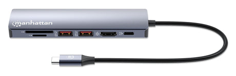 EAN 0766623153966 - Manhattan 153966 base para portátil y replicador de puertos Alámbrico USB 3.2 Gen 2 (3.1 Gen 2) Type-C Pl imagen 4