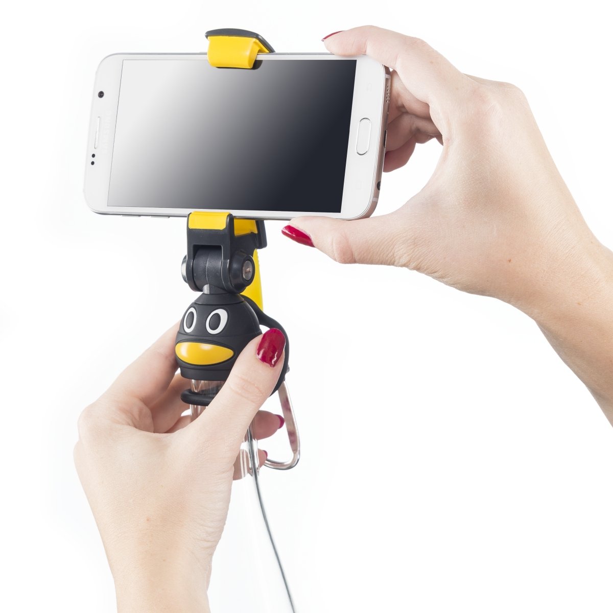 Mantona Smartphone Bottle Selfie Mount Pinguin