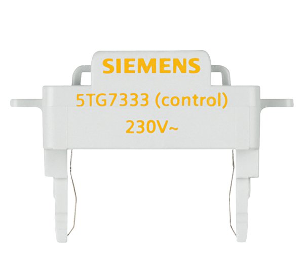 Siemens 5tg7333 Delta Schalter U.Taster Led-Leuchteinsatz 230v 50hz Orange