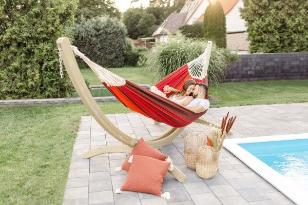 Hamaca Amazonas Paradiso Terracota Az-1019300 (Rojo)