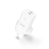 N Dicota 2-Port Gan Wall Charger (45w) Uk Blanco