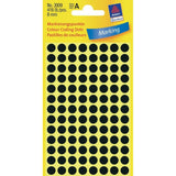 Avery Zweckform Klebepunkte 3009 Negro Ø 8,0 Mm, 416 Unidades
