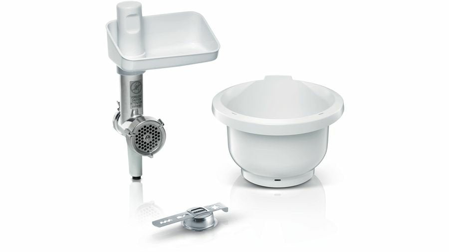 Picadora  Accesorio Para  De Carne Bosch Home Bakingsensation Set Muzs2bs Blanco, Para Procesador De Alimentos Mums2 Muzs2bs