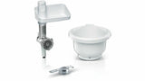 Picadora  Accesorio Para  De Carne Bosch Home Bakingsensation Set Muzs2bs Blanco, Para Procesador De Alimentos Mums2 Muzs2bs