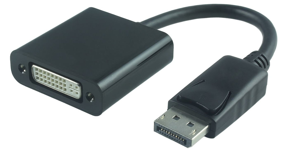 EAN 5711045509735 - Microconnect DPDVI015 adaptador de cable de vídeo 0,15 m DisplayPort DVI-I Negro imagen 1