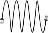 Goobay Cable Patch Ultraflexible Cat.8.1 Delgado, U/Ftp Negro, 5 Metros, Clavijas Extracortas 74356