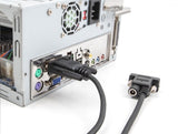 Delock 88219 Cable Serie Rs-232 D-Sub9 Hembra To D-Sub9 Hembra Conexión De Alimentación En El Pin 9 5 M