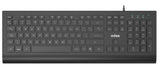 Teclado Español Con Cable Negro