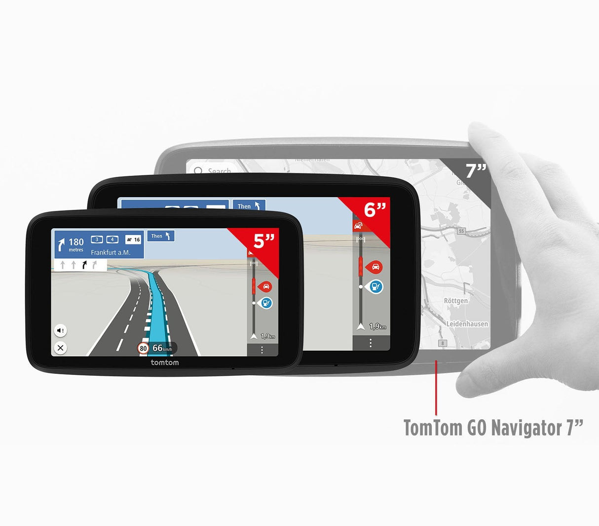 Tomtom Go Classic Navegador Fijo 17,8 Cm (7") Pantalla Táctil Negro