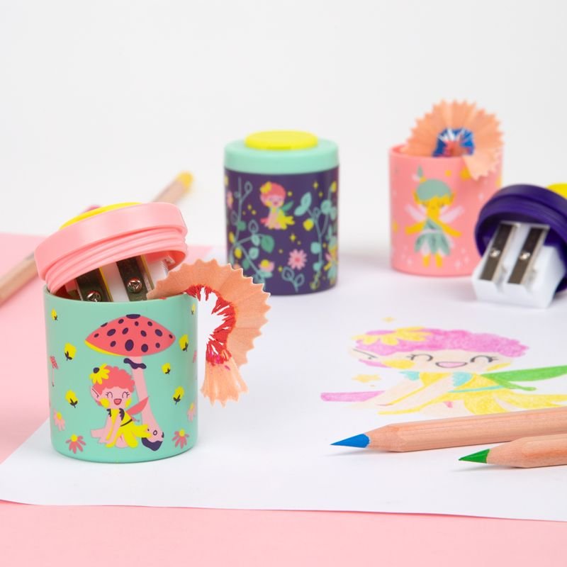 EAN 8411574101635 - Milan 20161912FR sacapuntas Sacapuntas manual Verde, Rosa, Púrpura imagen 6