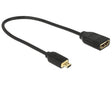 EAN 4043619656875 - DeLOCK 0.2m, HDMI-A/HDMI Micro-D cable HDMI 0,2 m HDMI tipo D (Micro) HDMI tipo A (Estándar) Negro imagen 1