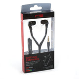 Omega Freestyle Auriculares Cordones  Negro